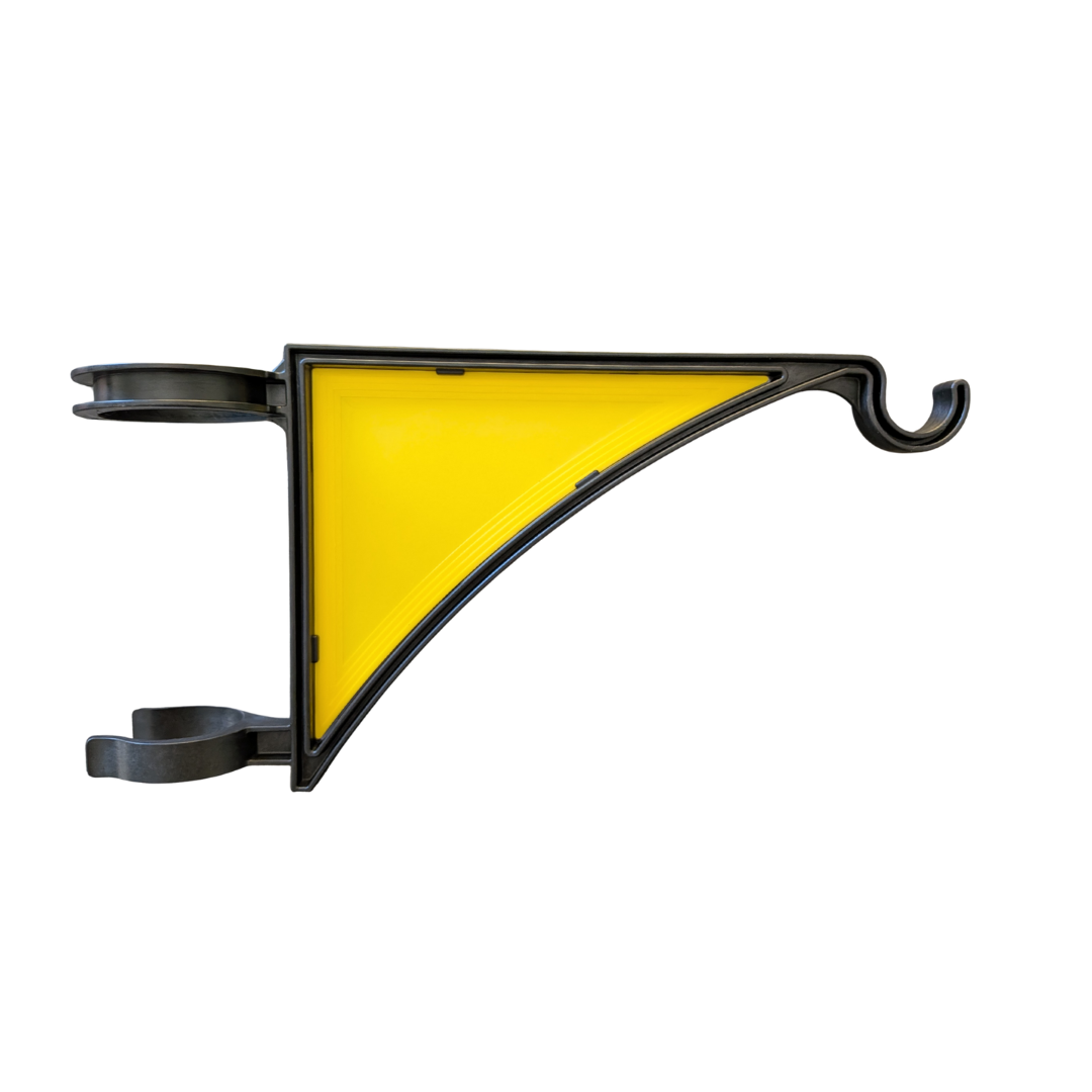 ENoVate Hangs EZ Fence Post Hanger - Solid Insert