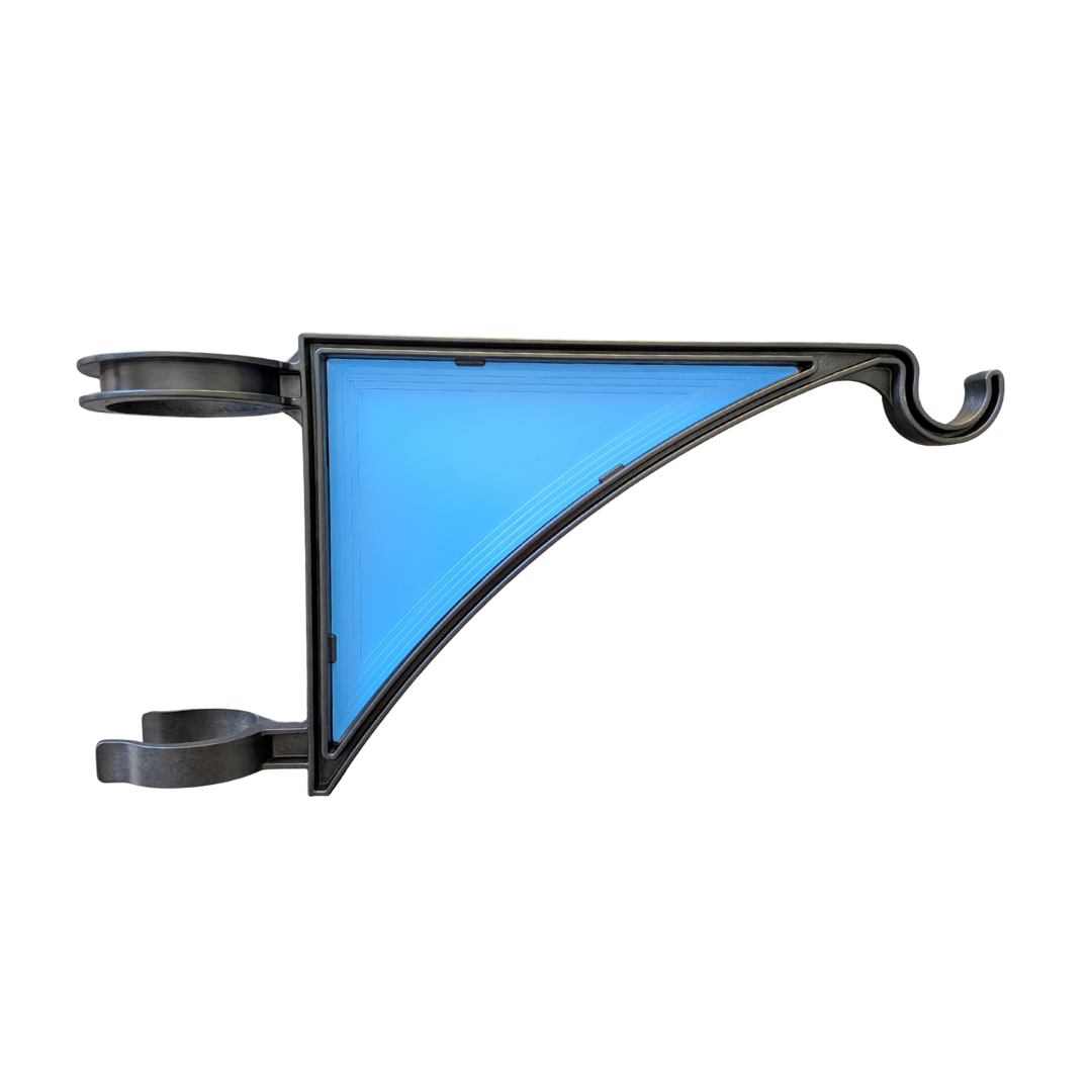 ENoVate Hangs EZ Fence Post Hanger - Solid Insert