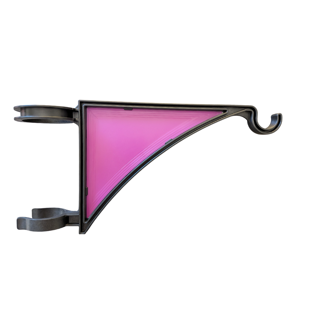 ENoVate Hangs EZ Fence Post Hanger - Solid Insert