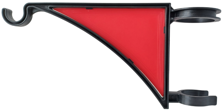 ENoVate Hangs EZ Fence Post Hanger - Solid Insert