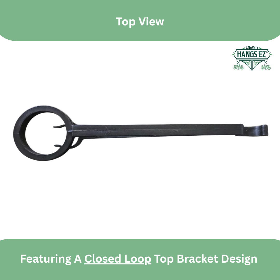 ENoVate Hangs EZ Fence Post Hanger - Solid Insert
