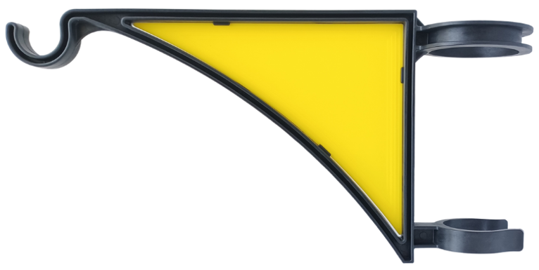 ENoVate Hangs EZ Fence Post Hanger - Solid Insert